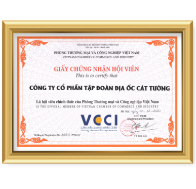 Công Ty CP Tập Đoàn Địa Ốc Cát Tường chính thức là thành viên của Phòng Thương mại và Công nghiệp Việt Nam (VCCI)
